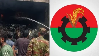 বিমান বিধ্বস্তের ঘটনায় জরুরি সহায়তার নির্দেশ বিএনপির
