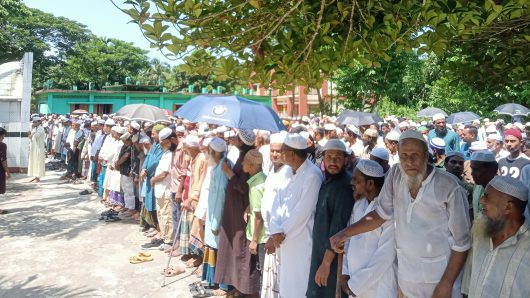 শান্তিগঞ্জে বিএনপি নেতা শামছুন্নুর মেম্বারের ইন্তেকাল- জানাযা সম্পন্ন