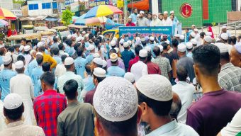 জৈন্তায় খেলাফত মজলিসের শোডাউন