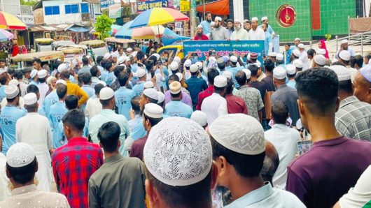 জৈন্তায় খেলাফত মজলিসের শোডাউন