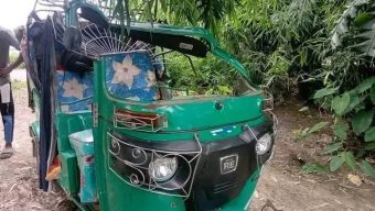 শান্তিগঞ্জে লেগুনা-সিএনজি সংঘর্ষে চালক ও শিশু নিহত, আহত ৬