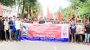 সিলেট জেলা হোটেল শ্রমিক ইউনিয়নের বিক্ষোভ