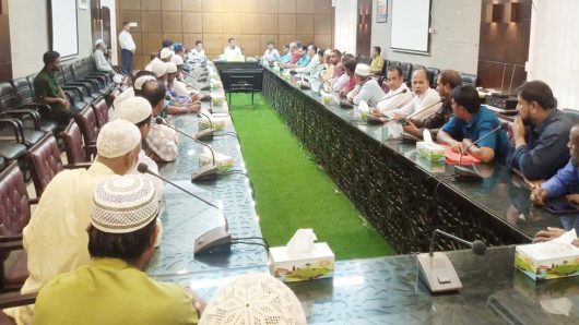 সিলেটে দি মেঘালয় টি এস্টেটের ইজারা বাতিল নিয়ে আলোচনা