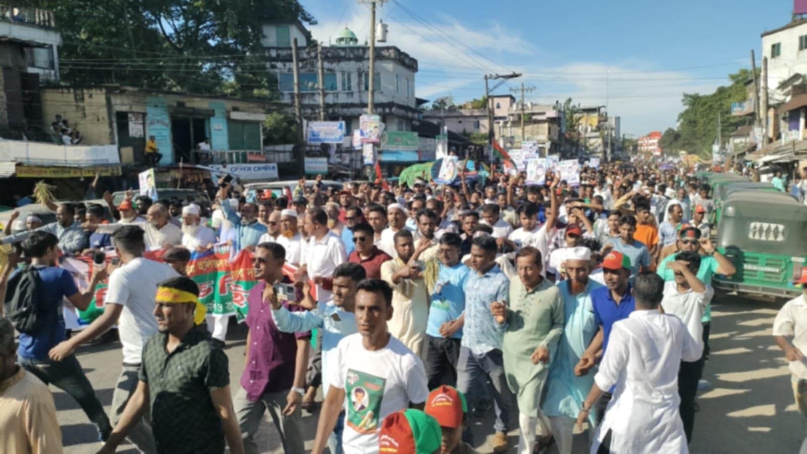 ইলিয়াস আলীর সন্ধানের দাবিতে বিক্ষোভ মিছিল