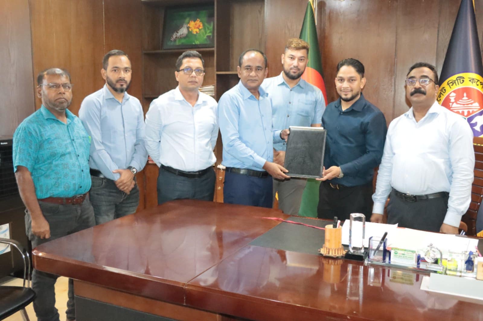 সিলেট নগরীর বর্জ্য ব্যবস্থাপনার উন্নয়নে সহযোগিতা করতে চায় ইকো সলিউশন