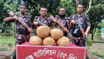 হবিগঞ্জে ১০ লাখ টাকার চোরাই পণ্য জব্ধ