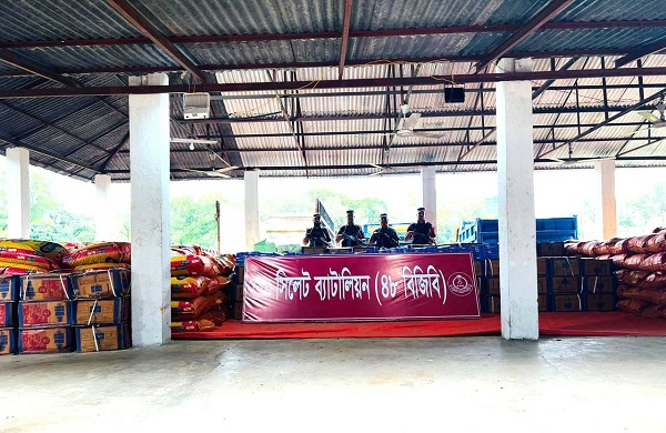সাড়ে চার কোটি টাকার চোরাই পণ্য জব্দ