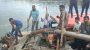 জাফলংয়ে বালুবোঝাই ২০টি নৌকা ধ্বংস ও ৩৫ নৌকা ডুবিয়ে দিল ট্রাস্কফোর্স