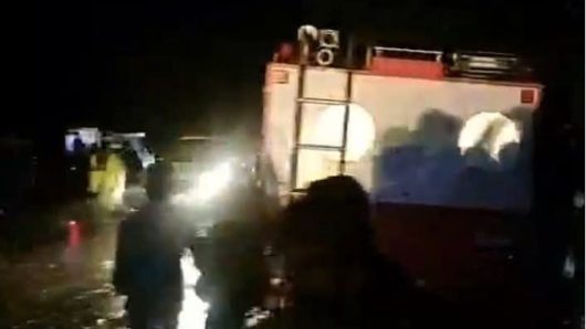 জৈন্তাপুরে যাত্রীবাহী বাস খাদে পড়ে আহত ২৮, দুজন নিখোঁজ