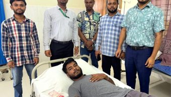 শান্তিগঞ্জ স্বাস্থ্য কমপ্লেক্সে থ্যালাসেমিয়া আক্রান্ত মহিলার সফল রক্ত সঞ্চালন