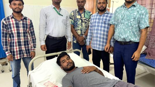 শান্তিগঞ্জ স্বাস্থ্য কমপ্লেক্সে থ্যালাসেমিয়া আক্রান্ত মহিলার সফল রক্ত সঞ্চালন