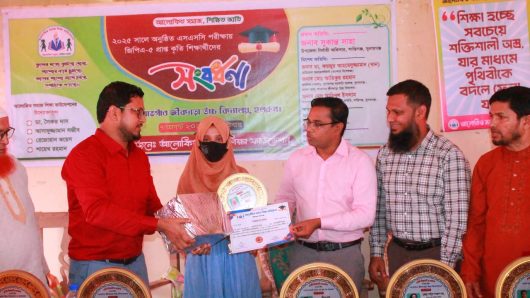 শান্তিগঞ্জে এসএসসি পরীক্ষায় জিপিএ-৫ প্রাপ্ত ও উত্তীর্ণ শিক্ষার্থীদের সংবর্ধনা
