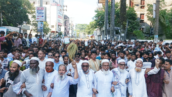 সিলেট-১ আসনে বিশাল শো ডাউন করে প্রচারণায় নামলেন আরিফ