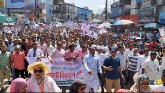 নুরুলের নেতৃত্বে সুনামগঞ্জের আকাশে বাতাসে ধানের শীষ