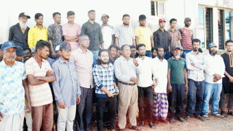 ব্যাটারি চালিত রিক্সা মালিক শ্রমিকদের মিছিল