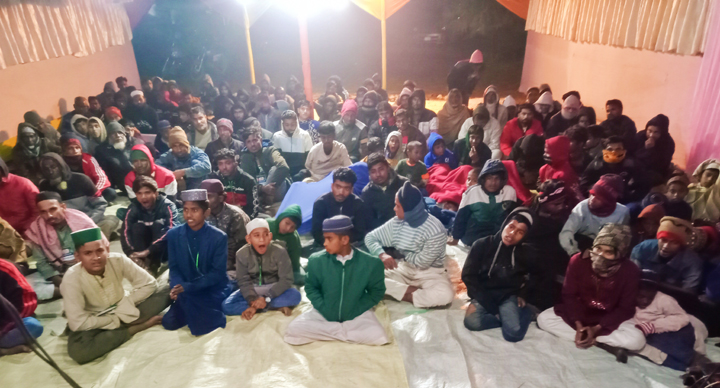 শান্তিগঞ্জে উজানীগাঁও গ্রামে ওয়াজ মাহফিল অনুষ্ঠিত