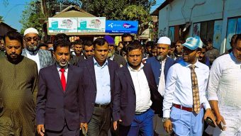 সুনামগঞ্জ-১: মনোনয়নপত্র নিলেন বিএনপির প্রার্থী আনিসুল