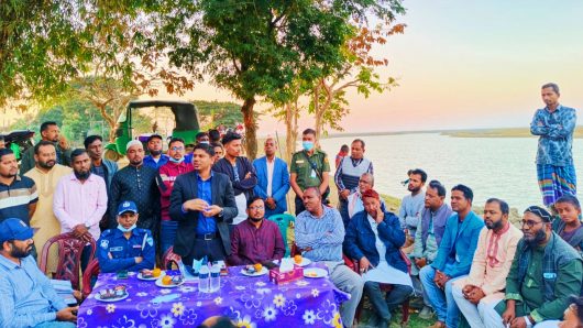 শান্তিগঞ্জে হাওরে পিআইসি গঠনের লক্ষ্যে গণশুনানি