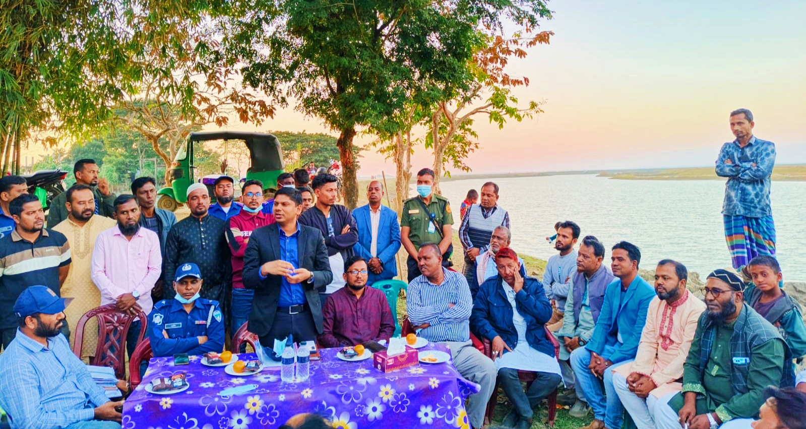 শান্তিগঞ্জে হাওরে পিআইসি গঠনের লক্ষ্যে গণশুনানি