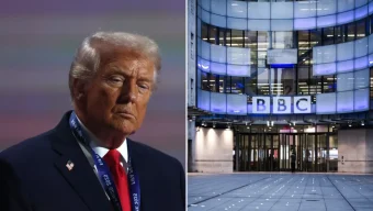 বিবিসির বিরুদ্ধে ৬১ হাজার কোটি টাকার মানহানির মামলা ট্রাম্পের