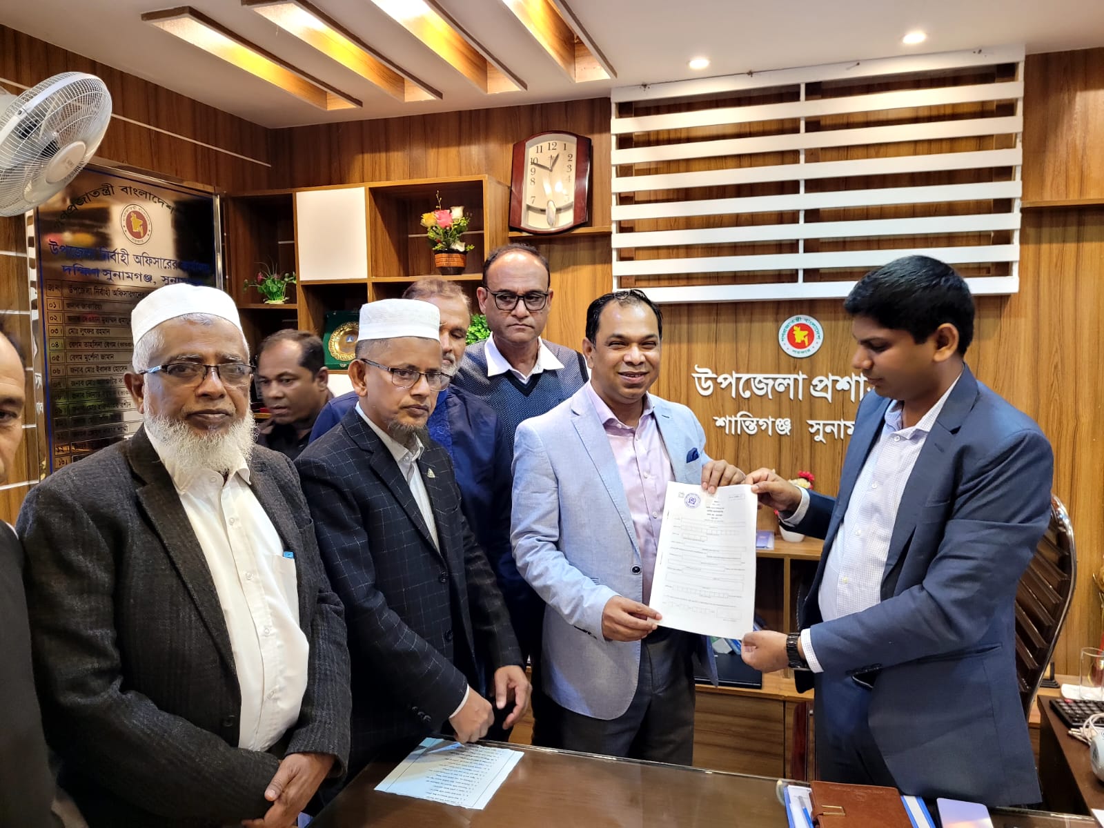 সুনামগঞ্জ-৩ আসনে মনোনয়ন ফরম সংগ্রহ করলেন বিএনপি প্রার্থী কয়ছর