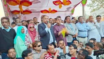 ঢাকাদক্ষিণে ধানের শীষ প্রতীক সমর্থনে বিশাল সমাবেশ