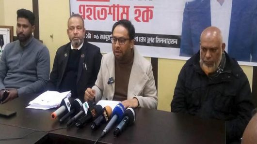 সিলেটের রিটার্নিং কর্মকর্তার বিরুদ্ধে বৈষম্যের অভিযোগ এনসিপির এহতেশামের