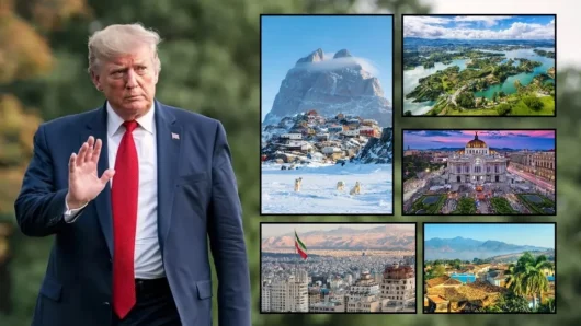 ভেনেজুয়েলার পর ট্রাম্পের টার্গেটে রয়েছে ৫ দেশ