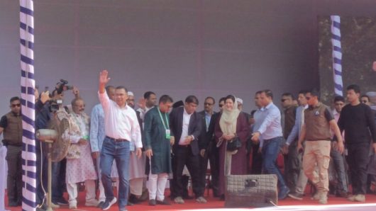 সিলেট থেকে ধানের শীষের প্রচারণা শুরু করলেন তারেক রহমান