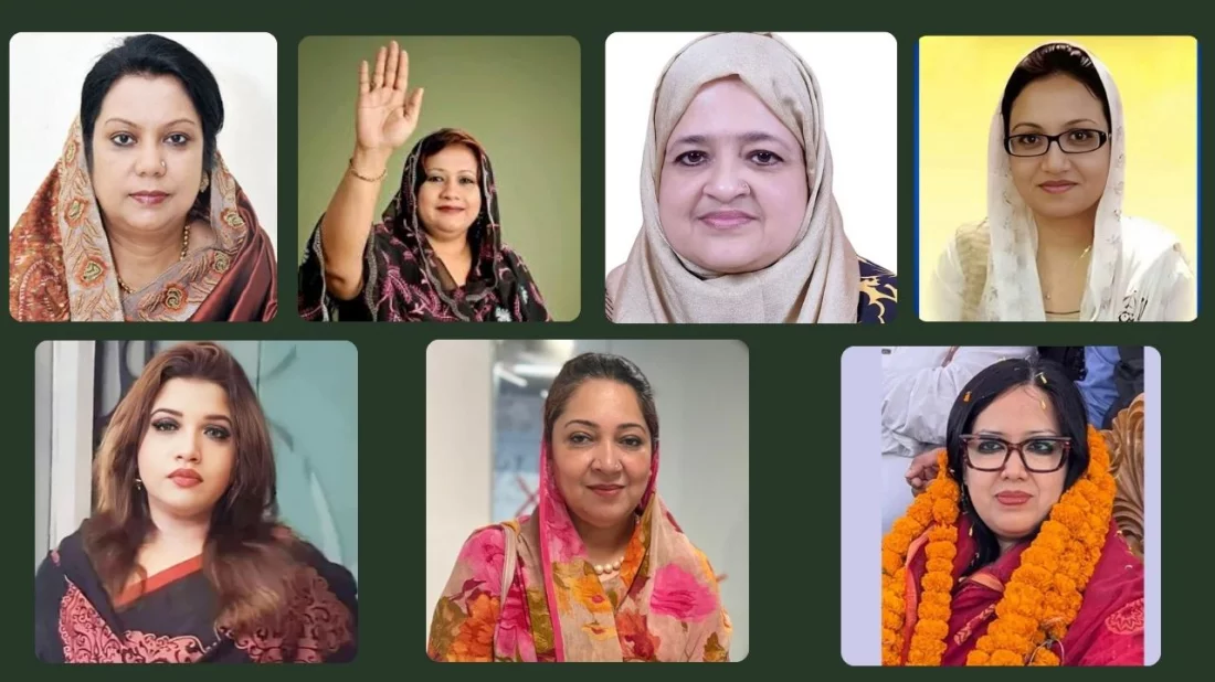 ৭ নারী প্রার্থীর বিশাল জয়