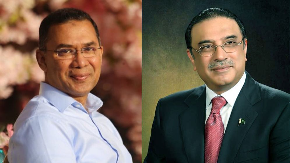 তারেক রহমানকে অভিনন্দন জানালেন পাকিস্তানের প্রেসিডেন্ট