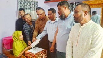 সাংবাদিক তুরাবসহ জুলাই শহিদদের পরিবারের পাশে এমপি এমরান চৌধুরী