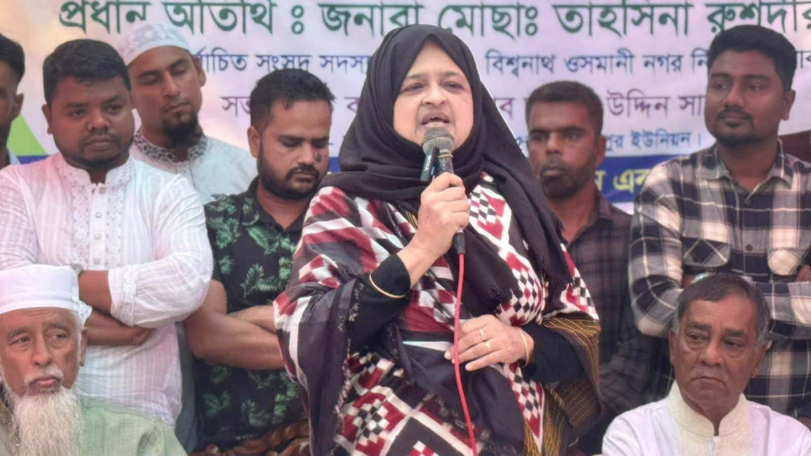 মানুষের জীবনমানের পরিবর্তনই রাজনীতির মূল লক্ষ্য: লুনা